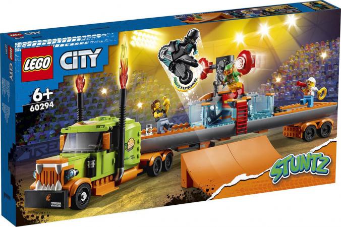 LEGO City Stuntshowtruck (60294) — 397 stukjes, huren vanaf €4,00/week