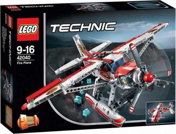 LEGO Bouwstenen 0000-1000 Technic Fire Plane (42040) — 578 stukjes, huren vanaf €3,75/week