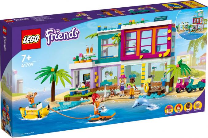 LEGO Friends Vakantie Strandhuis (41709) — 668 stukjes, huren vanaf €4,75/week