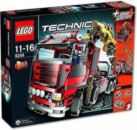 LEGO Bouwstenen 1000-2000 Technic Kraanwagen (8258) — 1.877 stukjes, huren vanaf €11,25/week
