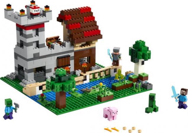 LEGO Minecraft Minecract The Crafting Box 3.0 (21161), huren vanaf €4,75/week