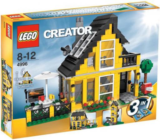 LEGO Creator 3-in-1 Creator Beach House (4996) — 522 stukjes, huren vanaf €2,75/week