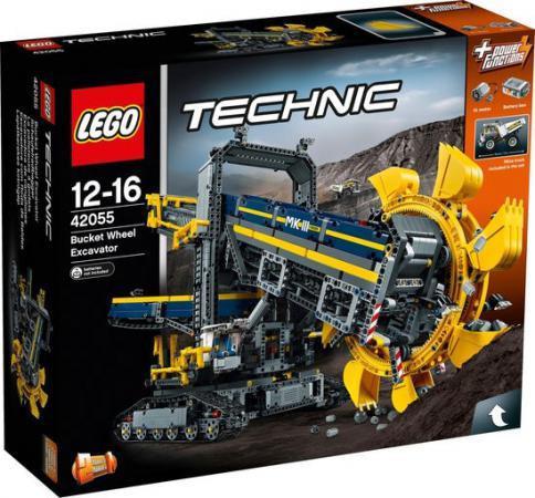 LEGO Bouwstenen 3000-4000 Technic Emmerwiel Graafmachine - 42055A (42055A) — 3.939 stukjes, huren vanaf €12,75/week