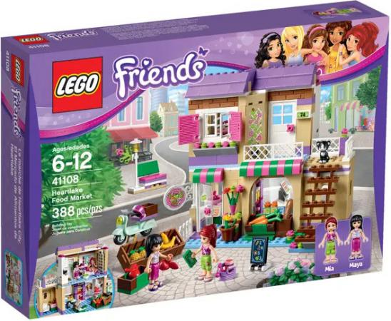 LEGO Friends Heartlake Supermarkt (41108) — 388 stukjes, huren vanaf €2,75/week