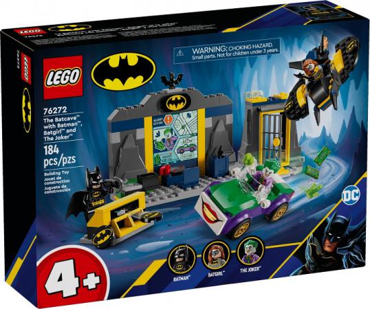 LEGO Bouwstenen 0000-1000 Super Heroes De Batcave met Batman, Batgirl en The Joker - 76272-NEW (76272) — 184 stukjes, huren vanaf €2,75/week