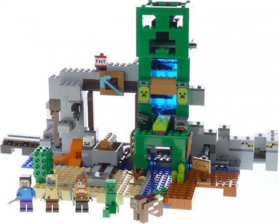 LEGO Minecraft De Creeper Mijn - 21155D (21155D) — 821 stukjes, huren vanaf €4,75/week