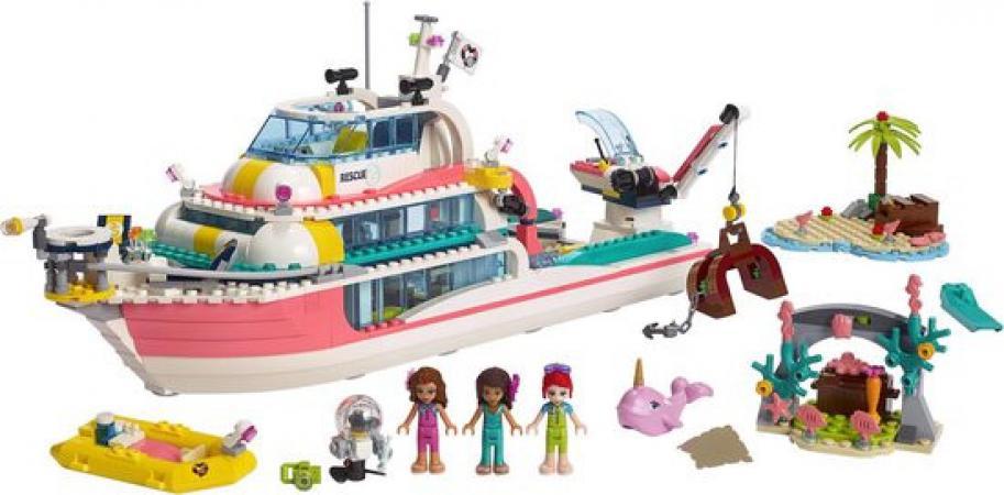 LEGO Friends Reddingsboot (41381) — 877 stukjes, huren vanaf €5,00/week