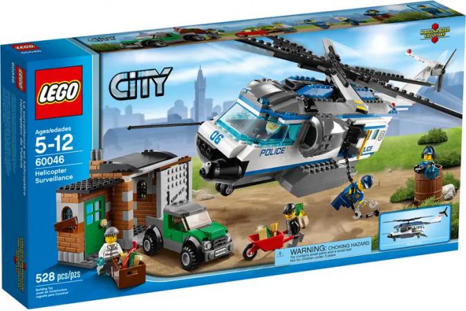 LEGO City Helikopter Patrouille (60046) — 528 stukjes, huren vanaf €3,25/week