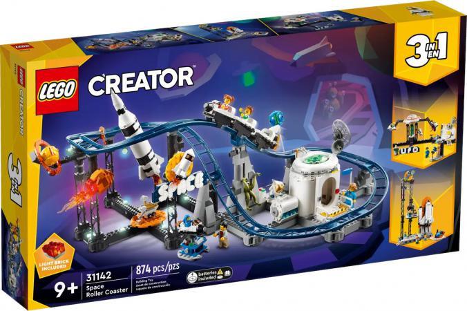 LEGO Creator 3-in-1 Creator 3in1 Ruimteachtbaan - 31142A (31142A) — 874 stukjes, huren vanaf €6,50/week