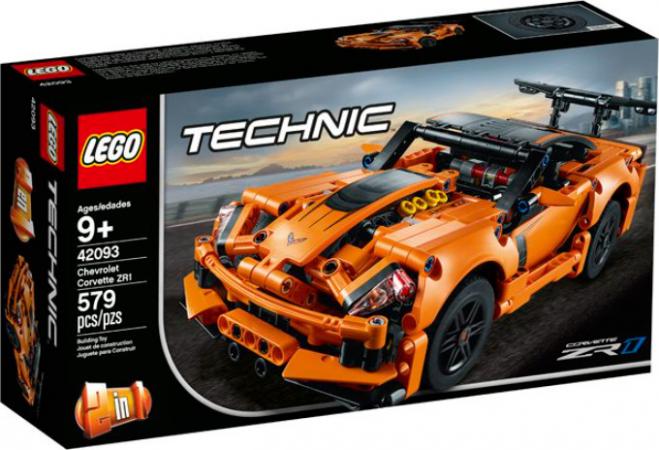 LEGO Bouwstenen 0000-1000 Technic Chevrolet Corvette ZR1 - 42093C (42093C) — 579 stukjes, huren vanaf €3,00/week