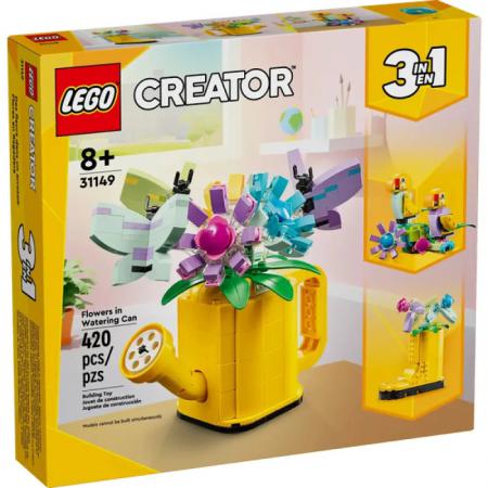 LEGO Creator 3-in-1 Creator 3in1 Bloemen in gieter - 31149-NEW (31149) — 420 stukjes, huren vanaf €2,25/week