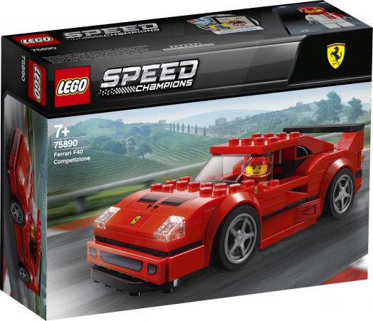 LEGO Bouwstenen 0000-1000 Speed Champions Ferrari F40 Competizione (75890) — 193 stukjes, huren vanaf €2,00/week