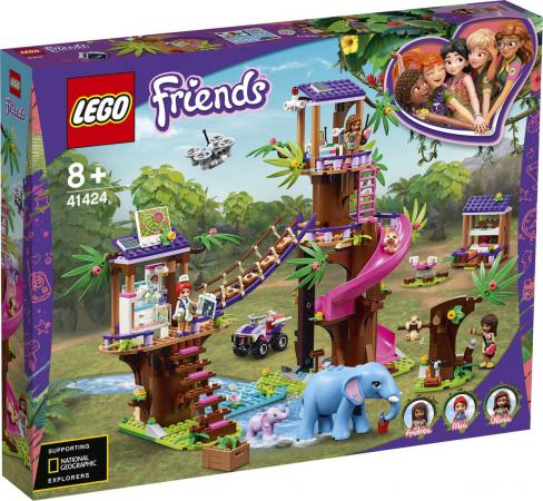 LEGO Friends Jungle Reddingsbasis - 41424C (41424C) — 644 stukjes, huren vanaf €4,75/week