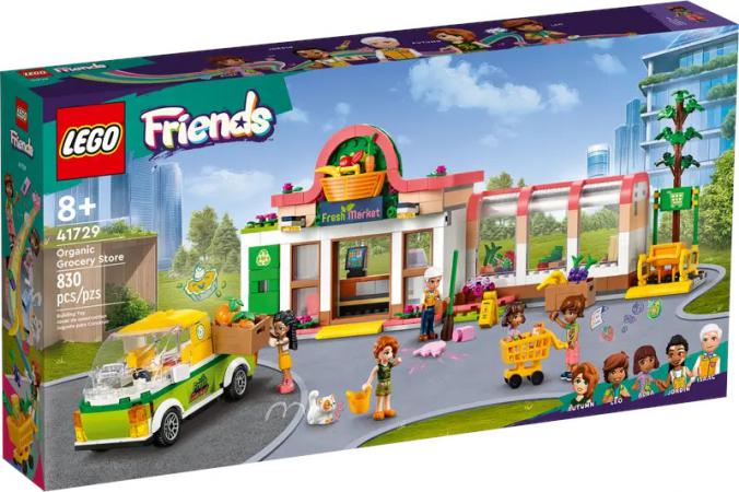 LEGO Friends Biologische supermarkt (41729) — 830 stukjes, huren vanaf €5,50/week