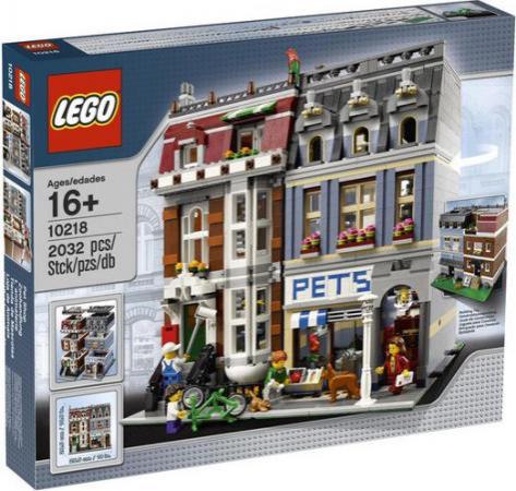 LEGO Bouwstenen 2000-3000 Creator Expert Dierenwinkel - 10218C BEVAT WEINIG MINIFIGUREN (10218C) — 2.016 stukjes, huren vanaf €11,75/week