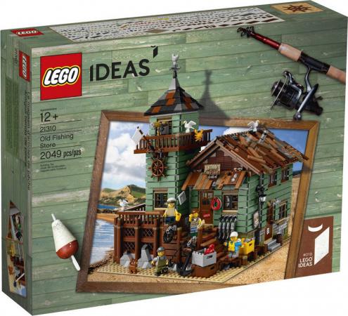 LEGO Ideas oude viswinkel (21310) — 2.033 stukjes, huren vanaf €9,75/week