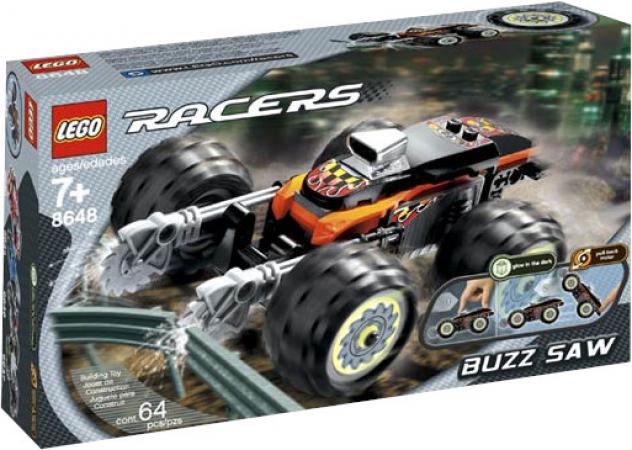 LEGO Bouwstenen 0000-1000 Racers Buzz Saw (8648) — 64 stukjes, huren vanaf €1,00/week