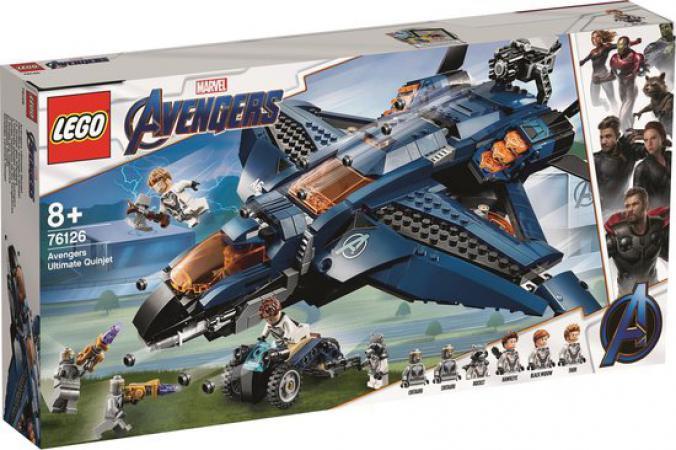 LEGO Bouwstenen 0000-1000 Marvel Avengers: Endgame Ultieme Quinjet - 76126A (76126A) — 815 stukjes, huren vanaf €5,00/week