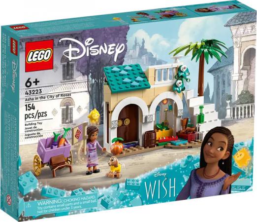 LEGO Bouwstenen 0000-1000 Disney Asha in de stad Rosas (43223) — 154 stukjes, huren vanaf €2,00/week