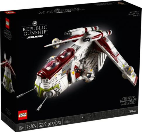 LEGO Star Wars Republic Gunship USC (75309) — 3.285 stukjes, huren vanaf €11,25/week