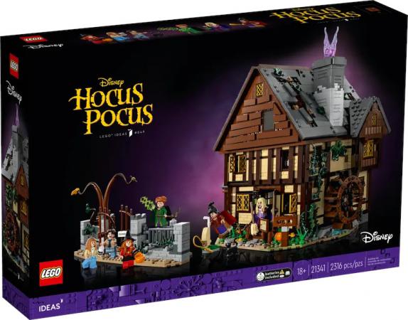 LEGO Bouwstenen 2000-3000 Ideas Disney Hocus Pocus (21341) — 2.316 stukjes, huren vanaf €12,25/week