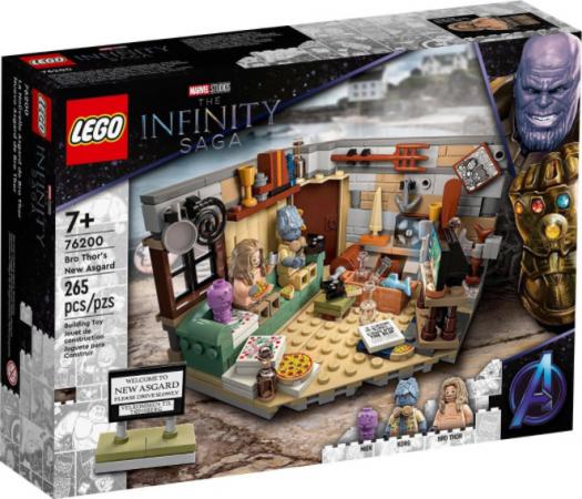 LEGO Bouwstenen 0000-1000 Marvel Bro Thors New Asgard (76200) — 253 stukjes, huren vanaf €2,00/week