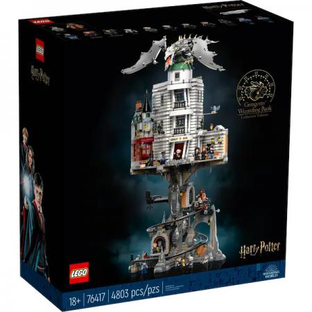 LEGO Bouwstenen 4000-5000 Harry Potter Goudgrijp Tovenaarsbank  Verzameleditie (76417) — 4.801 stukjes, huren vanaf €13,75/week
