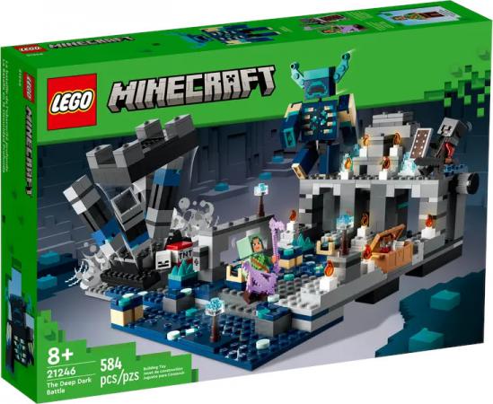 LEGO Bouwstenen 0000-1000 Minecraft Het Duistere Gevecht (21246) — 584 stukjes, huren vanaf €4,00/week