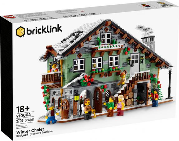LEGO Bouwstenen 2000-3000 Bricklink Design Winter Chalet (910004) — 2.678 stukjes, huren vanaf €13,75/week