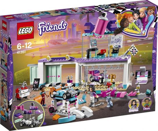LEGO Friends Kart Creatieve Tuningshop (41351) — 404 stukjes, huren vanaf €2,00/week