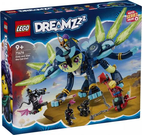 LEGO Bouwstenen 0000-1000 Dreamz Zoey en Zian de Kattenuil (71476) — 437 stukjes, huren vanaf €3,25/week