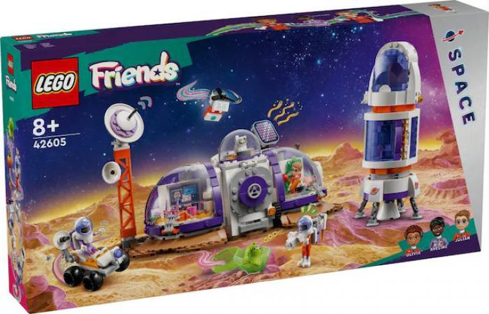 LEGO Friends Ruimtebasis op Mars en raket - 42605A (42605A) — 981 stukjes, huren vanaf €6,50/week