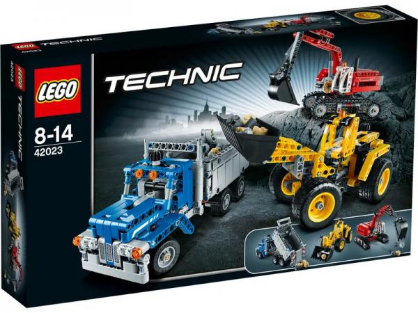 LEGO Bouwstenen 0000-1000 Technic Bouwploeg (42023) — 833 stukjes, huren vanaf €4,25/week