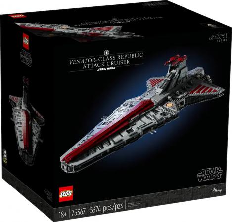 LEGO Star Wars Venator-class Republic Attack Cruiser - 75367-NEW (75367) — 5.374 stukjes, huren vanaf €13,75/week