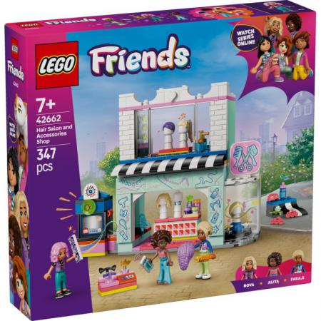 LEGO Friends Kapsalon en accessoirewinkel (42662) — 347 stukjes, huren vanaf €3,00/week