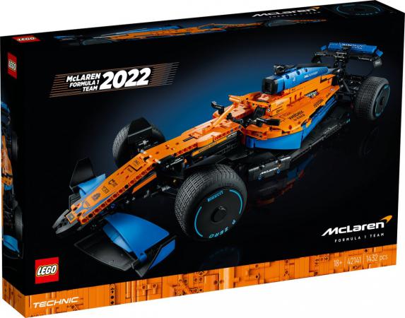 LEGO Bouwstenen 1000-2000 Technic McLaren Formule 1 Racewagen (42141) — 1.432 stukjes, huren vanaf €10,25/week