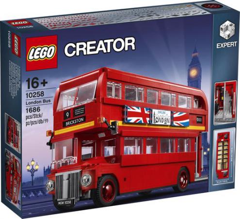 LEGO Bouwstenen 1000-2000 Creator Expert London Bus - 10258A (10258A) — 1.686 stukjes, huren vanaf €8,75/week