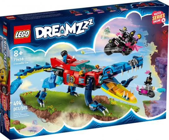 LEGO Bouwstenen 0000-1000 Dreamz Krokodilauto - 71458A (71458A) — 494 stukjes, huren vanaf €4,25/week