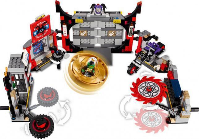 LEGO Ninjago S.O.G. Hoofdkwartier - 70640B (70640B) — 502 stukjes, huren vanaf €1,50/week