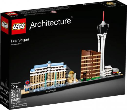 LEGO Architecture Las Vegas (21047) — 501 stukjes, huren vanaf €2,75/week