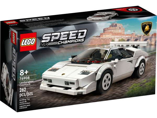 LEGO Speed Champions Lamborghini Countach (76908) — 257 stukjes, huren vanaf €2,00/week