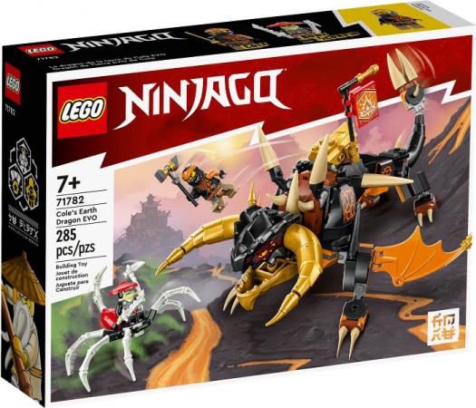 LEGO Ninjago Coles Aardedraak EVO - 71782-NEW (71782) — 285 stukjes, huren vanaf €2,75/week
