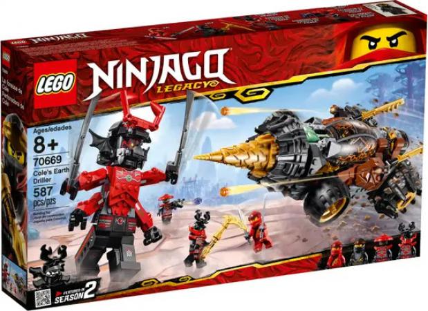 LEGO Ninjago Cole's Grondboor (70669) — 587 stukjes, huren vanaf €3,75/week