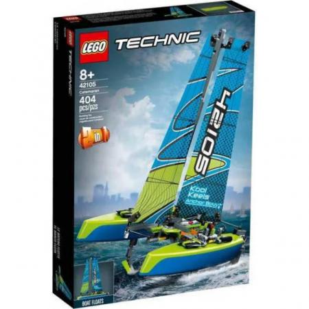 LEGO Bouwstenen 0000-1000 Technic Catamaran (42105) — 404 stukjes, huren vanaf €3,75/week