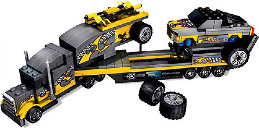 LEGO Bouwstenen 0000-1000 Racers Night Crusher (8134) — 690 stukjes, huren vanaf €1,00/week
