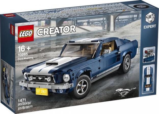 LEGO Bouwstenen 1000-2000 Creator Expert Ford Mustang (10265) — 1.471 stukjes, huren vanaf €7,25/week