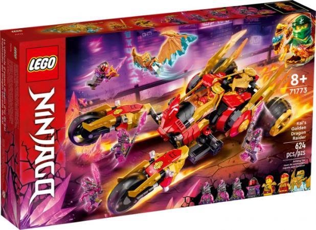 LEGO Ninjago Kais gouden drakenvoertuig - 71773A (71773A) — 586 stukjes, huren vanaf €5,75/week