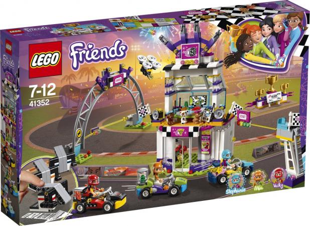LEGO Friends Kart De Grote Racedag (41352) — 633 stukjes, huren vanaf €2,75/week