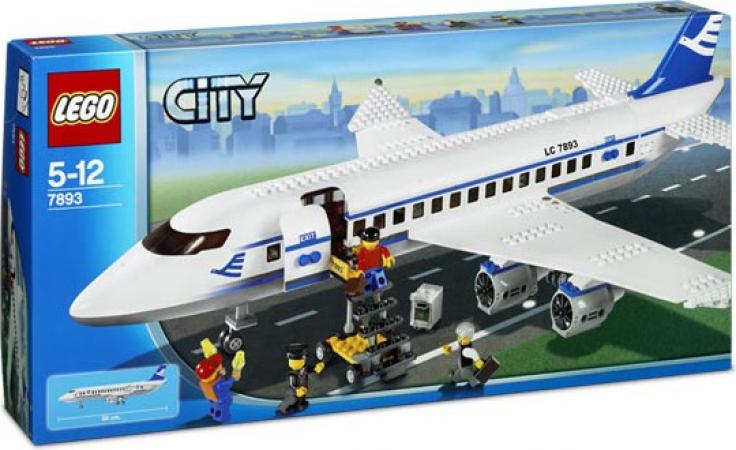 LEGO City Passenger Plane (7893) — 384 stukjes, huren vanaf €4,75/week