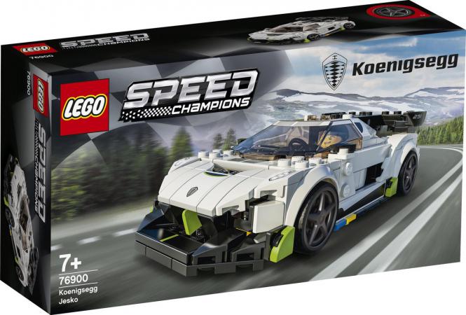LEGO Bouwstenen 0000-1000 Speed Champions Koenigsegg Jesko (76900) — 275 stukjes, huren vanaf €2,00/week
